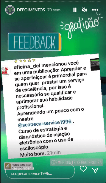 Depoimento real de aluno 1